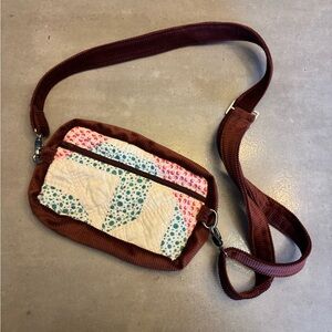 Vintage Quilted Crossbody Bag
